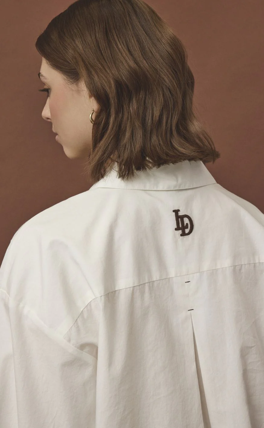 Love & Divine Skjorte - Love1546 - White/Brown - Image 7