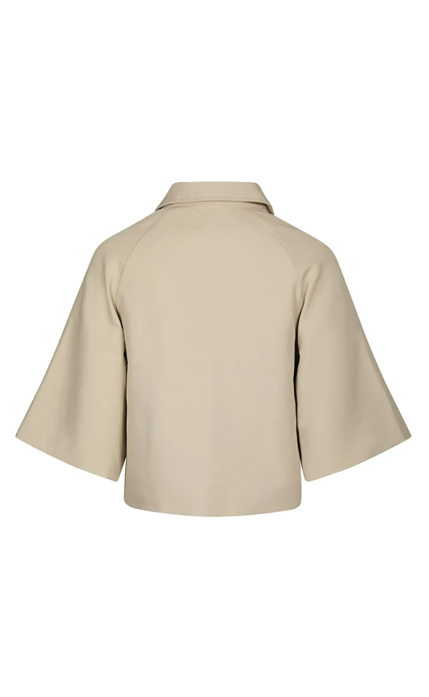 Neo Noir Jakke - Rosemma Mini - Beige - Image 4